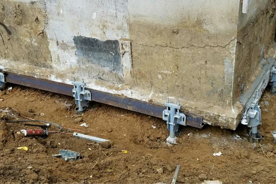 helical pier installation in Osprey, FL