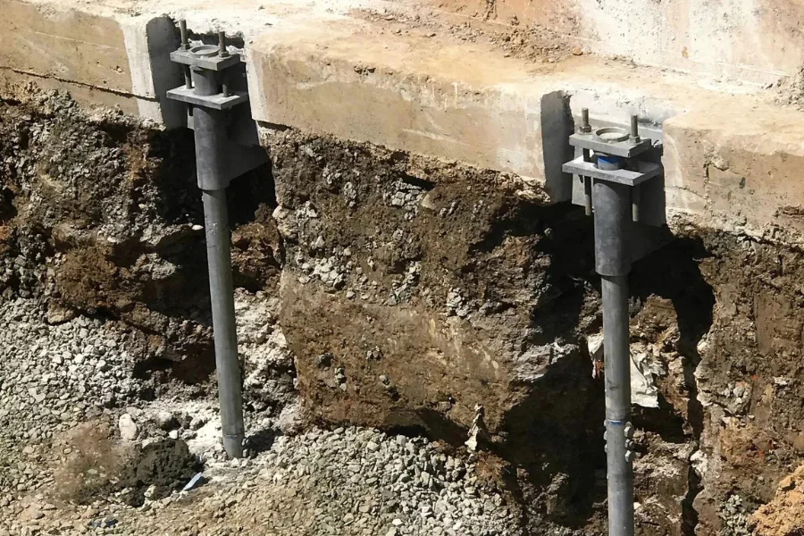 helical pier installation in Osprey, FL